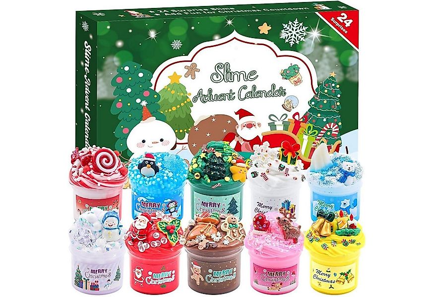 LuxusKollektion Spielzeug-Adventskalender Slime Adventskalender 2024 DIY Se günstig online kaufen