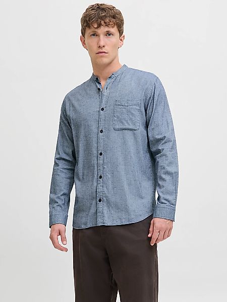 Jack & Jones Langarmhemd "JJEBAND MELANGE SHIRT L/S SN" günstig online kaufen