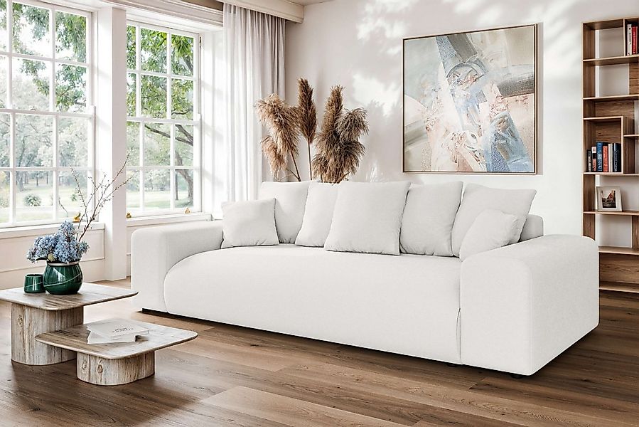 Home affaire Big-Sofa LAKESIDE 3-Sitzer Schlafsofa mit Bettkasten, Breite 2 günstig online kaufen