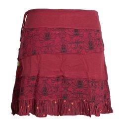 Vishes Rüschenrock Rüschen Rock mit dehnbarem günstig online kaufen