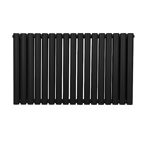 Monstershop Oval Röhrenheizkörper 600mm x 1020mm Schwarz günstig online kaufen