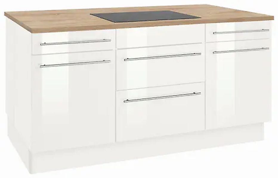 OPTIFIT Kochinsel "Bern" mit E-Geräten, Stellbreite 160 x 95 cm, höhenverst günstig online kaufen