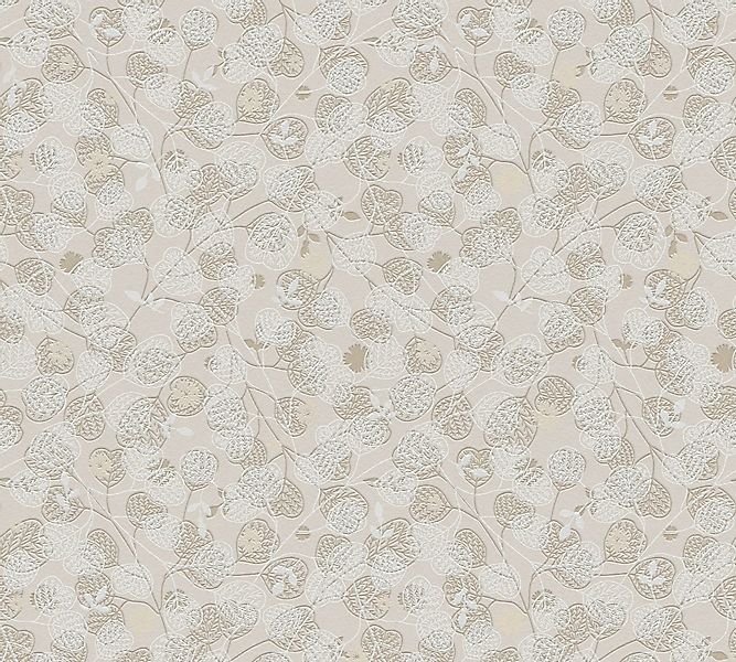 Bricoflor Beige Tapete mit Muster Florale Vliestapete Im Landhausstil für S günstig online kaufen