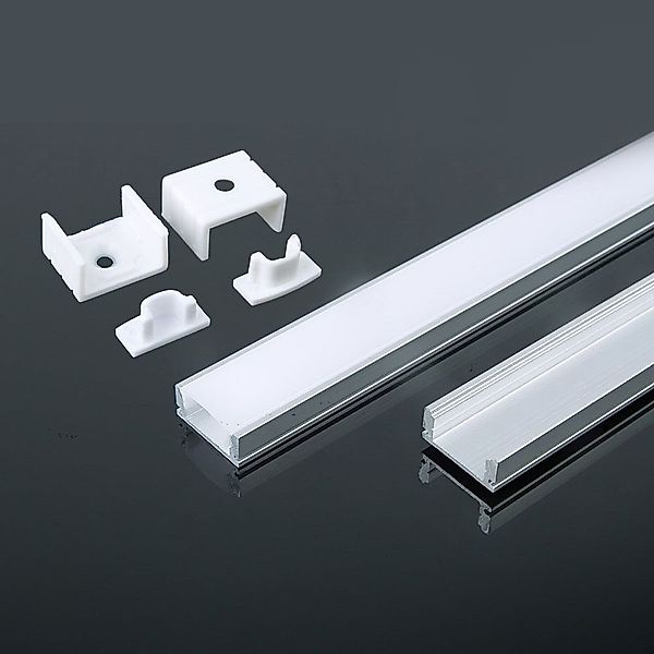 ENERGMiX LED-Stripe-Profil 2 Meter Alu Profile günstig online kaufen
