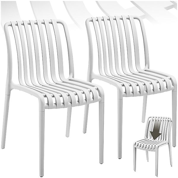 tectake Gartenstuhl Gartenstühle (Set., 2 St), günstig online kaufen