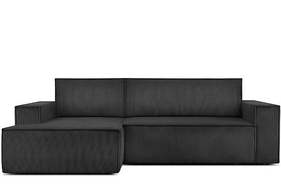 KONSIMO® Ecksofa NAPI Ecksofa links, hergestellt in der EU,mit Schlaffunkti günstig online kaufen