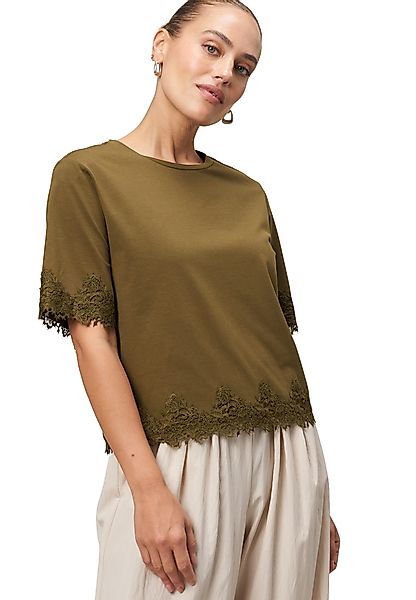 Zero Kurzarmshirt zero Damen Shirt mit günstig online kaufen