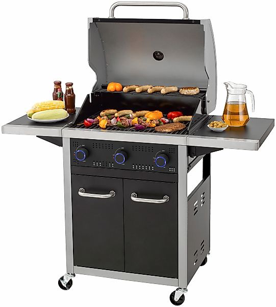 Tepro Gasgrill "Seattle 3", BxTxH: 128x63x114 cm günstig online kaufen