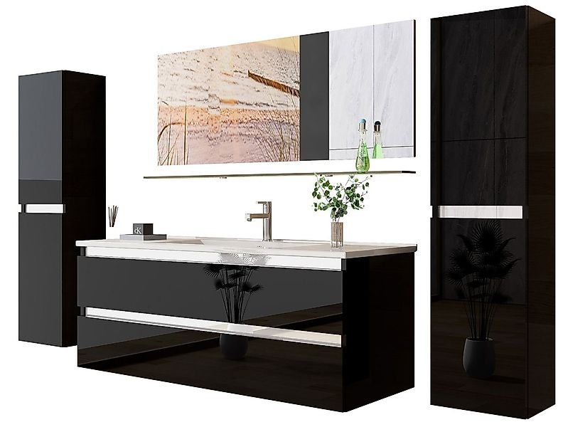 Homeline Badmöbel-Set Deniz und Marcel New in 3 Größen, (Komplettes Badmöbe günstig online kaufen