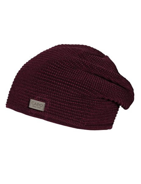 CAPO Strickmütze Woll-Beanie, LL-Struktur Strick, Fleecefutter günstig online kaufen