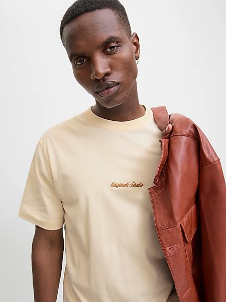Jack & Jones Kurzarmshirt "JORNORREBRO EMB TEE SS CREW NECK NOOS" günstig online kaufen