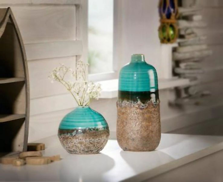 HOME Living Vase Aqua Vasen bunt günstig online kaufen