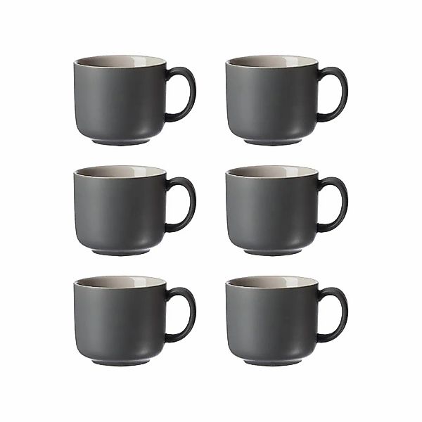 Ritzenhoff & Breker Tasse "Kaffeetassen Jasper 240 ml 6er Set" günstig online kaufen
