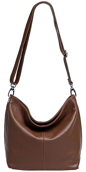Caspar Schultertasche Klassische Damen Leder Handtasche günstig online kaufen
