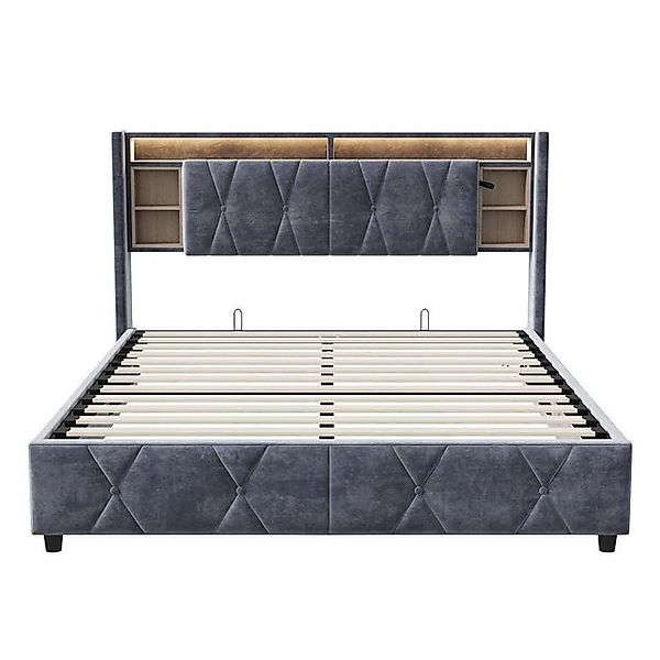 Furnishings Home Stauraumbett Polsterbett Doppelbett Mit Ladefunktion (hydr günstig online kaufen