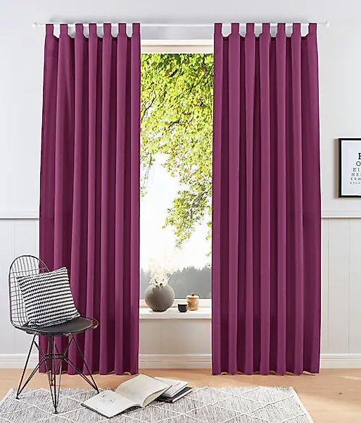 my home Gardine Belem, Schlaufen (1 günstig online kaufen