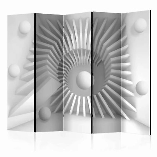 artgeist Paravent White jigsaw II [Room Dividers] schwarz/weiß Gr. 225 x 17 günstig online kaufen