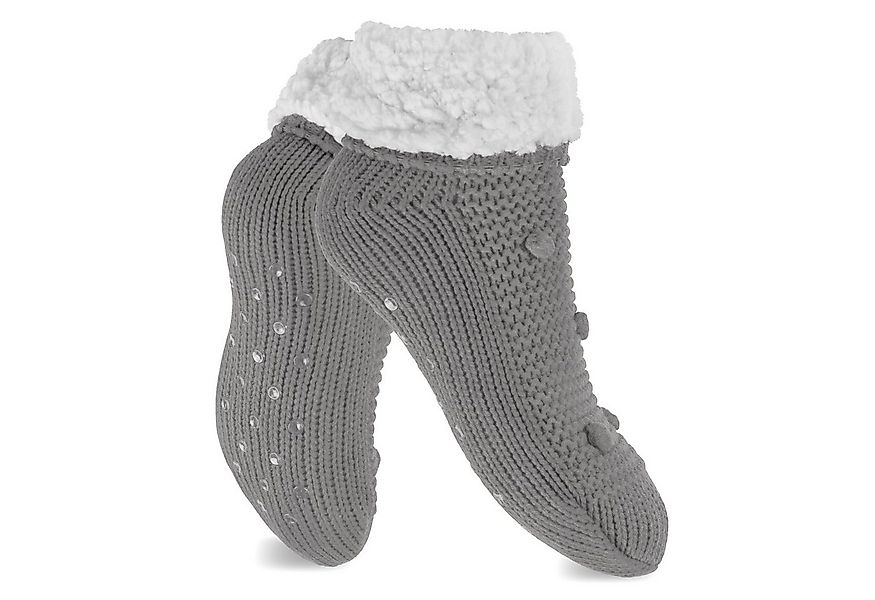 Footstar ABS-Socken Damen weiche Winter Socken Stoppersocken ABS günstig online kaufen