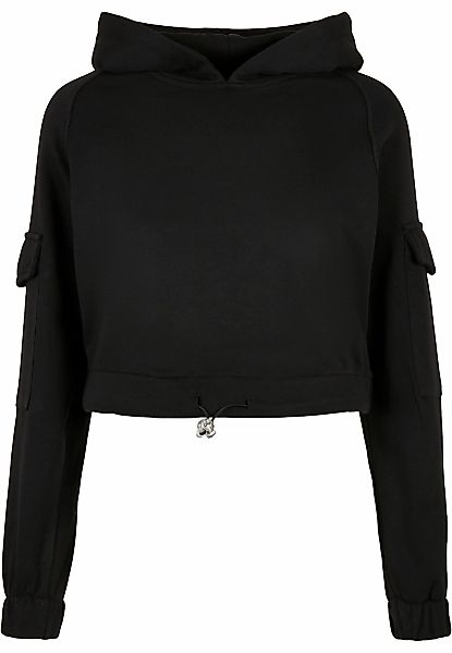 URBAN CLASSICS Kapuzenpullover "Urban Classics Damen Ladies Short Worker Ho günstig online kaufen