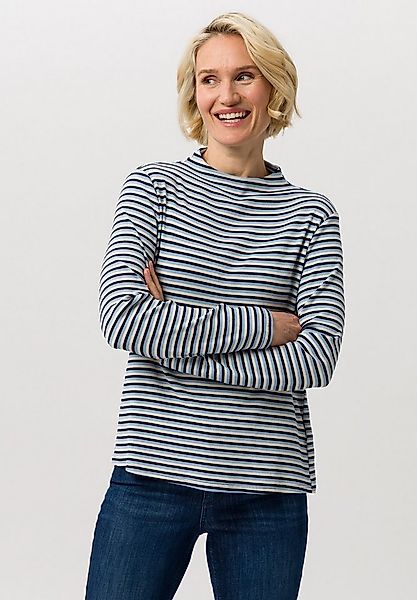 FRANK WALDER Langarmshirt in Rippenoptik günstig online kaufen