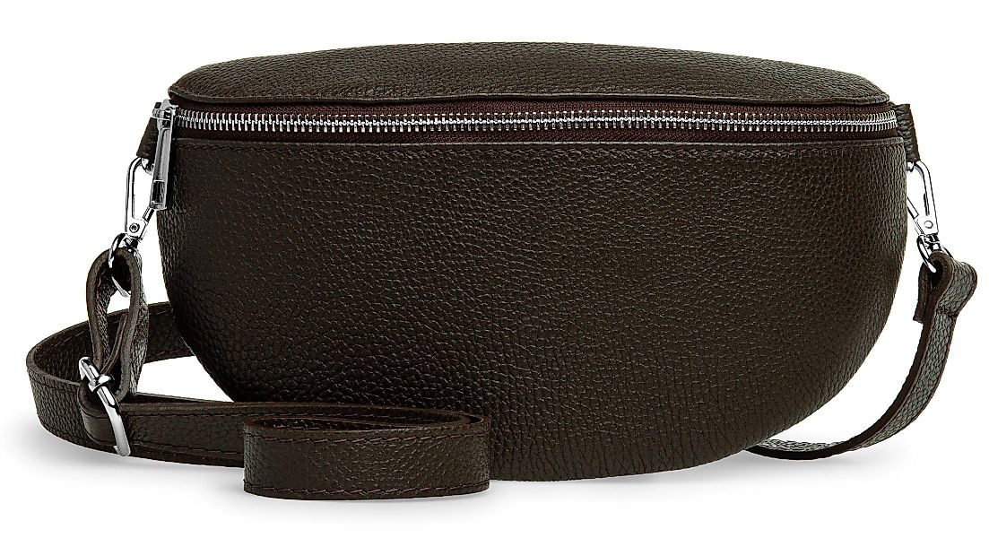 Caspar Gürteltasche Mittelgroße Leder Cross Body günstig online kaufen