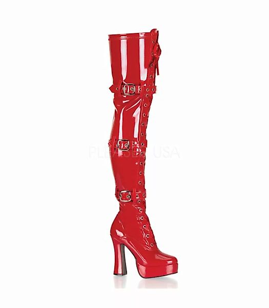 Overknee Stiefel ELECTRA-3028 - Lack  Rot (Schuhgröße: EUR 42) günstig online kaufen