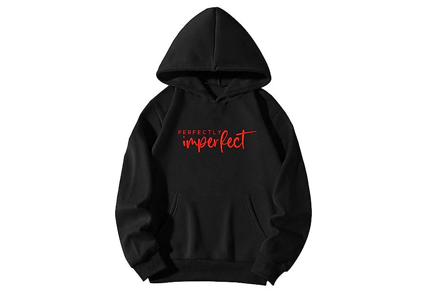 Banco Kapuzensweatshirt Damen Perfectly Imperfect Hoodie Unifarben Größen X günstig online kaufen