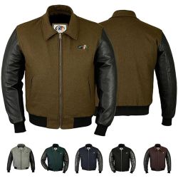 German Wear Collegejacke CJ001 Collegejacke Wolljacke günstig online kaufen