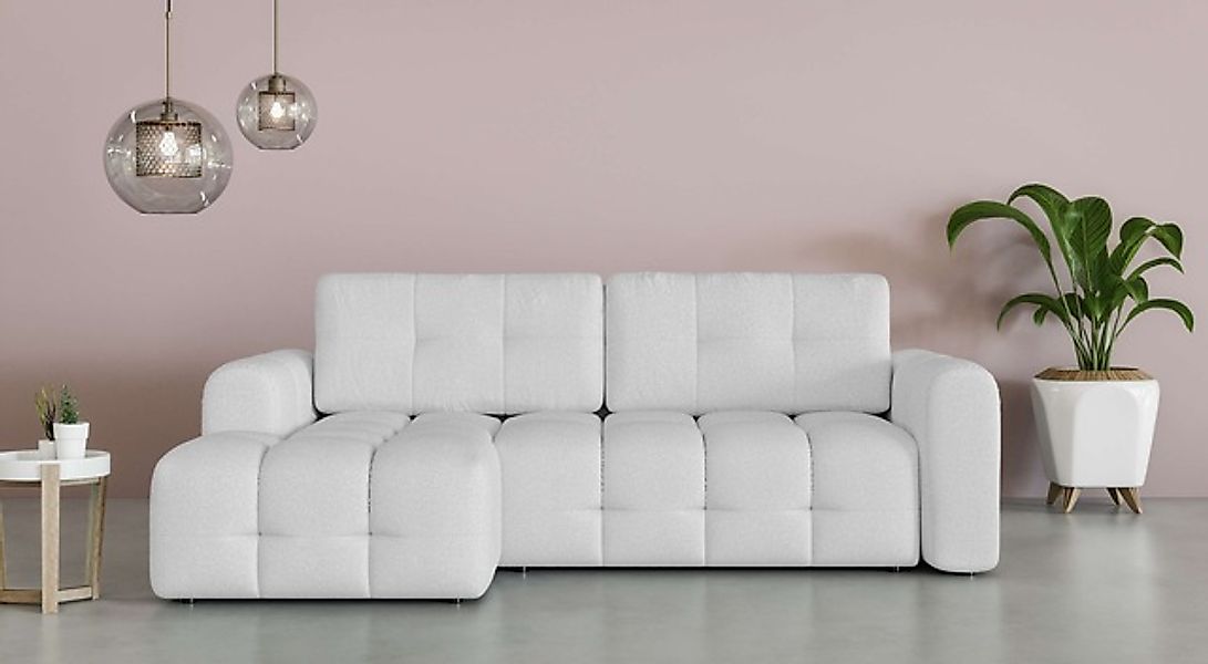 OTTO home Ecksofa »Manilla, wahlweise mit Bettfunktion, B/T/H 265/170/91 cm günstig online kaufen