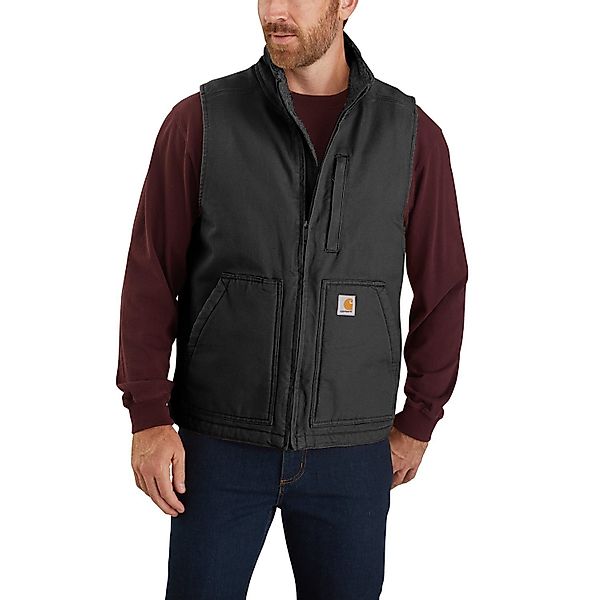 Carhartt Plüschweste WASHED DUCK LINED MOCK günstig online kaufen