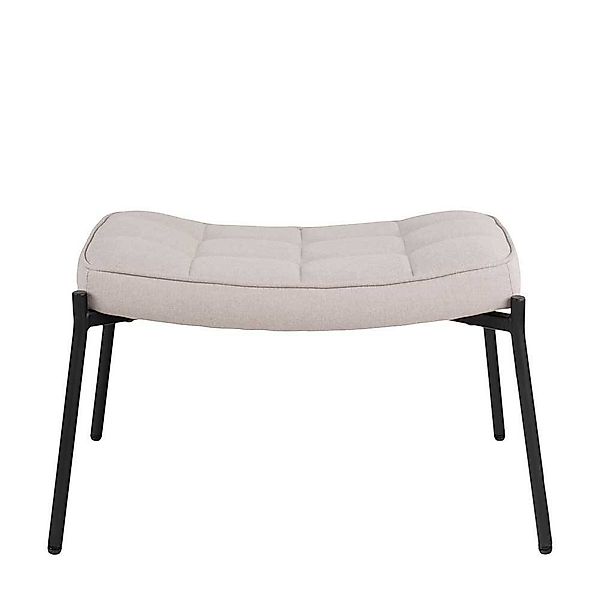 Fusshocker Beistellhocker im Skandi Design in Beige günstig online kaufen