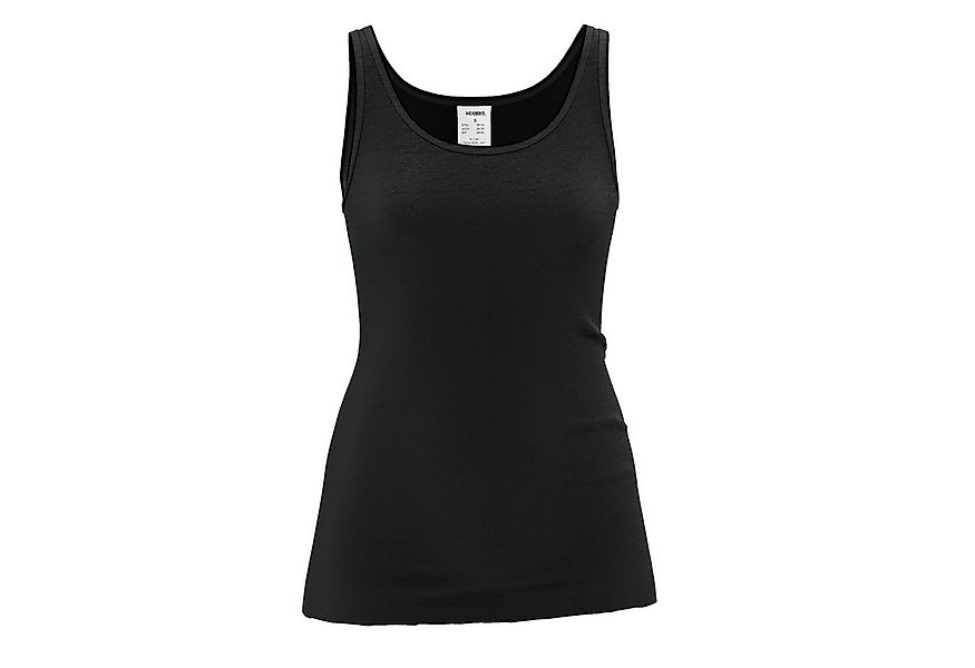 HERMKO Achseltop 40310 Merinowolle/Tencel ärmelloses Shirt hergestellt in E günstig online kaufen