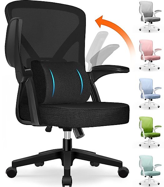 Hiazurm Bürostuhl Homeoffice Stuhl,Schminkstuhl mit Armlehnen,Drehstuhl günstig online kaufen