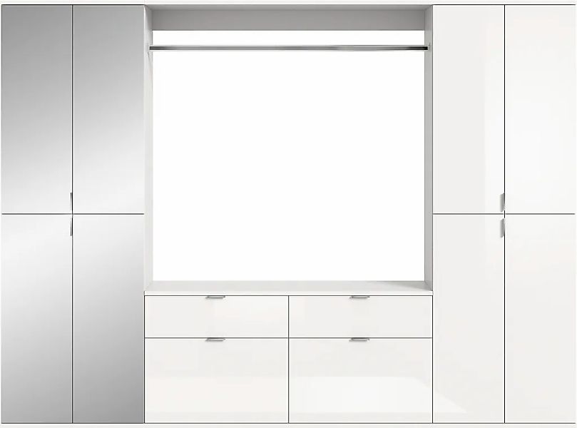 INOSIGN Garderoben-Set "Trondheim, Breite 243 cm, 5-teilig, bestehend aus:" günstig online kaufen