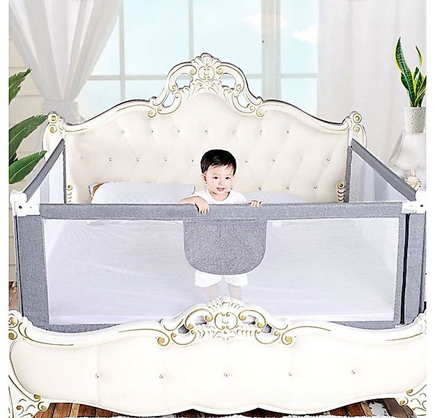 JEOBEST Bettschutzgitter Bettgitter, Kinderbettgitter Babybettgitter (2 St) günstig online kaufen