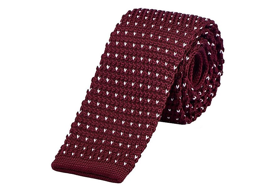 DonDon Krawatte schmale Krawatte 5 cm Wollkrawatte (Packung, 1-St., 1x Stri günstig online kaufen