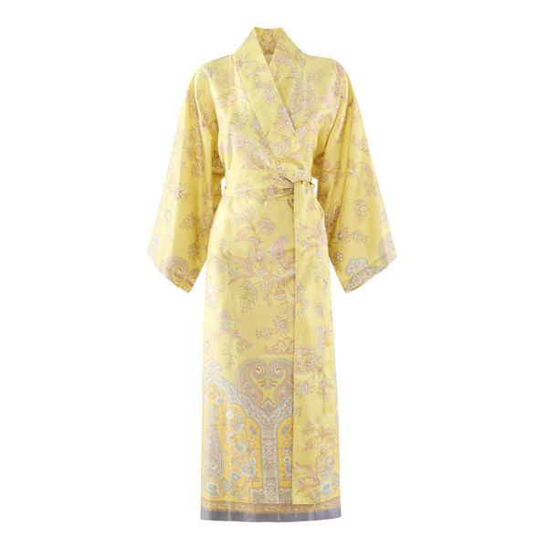 Bassetti Kimono IND ROSES, lang, Baumwolle, günstig online kaufen