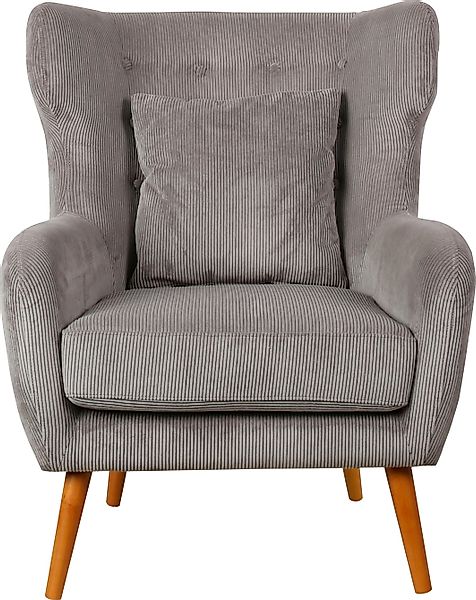 Home affaire Ohrensessel Yamuna, mit Sitzpolsterung, günstig online kaufen