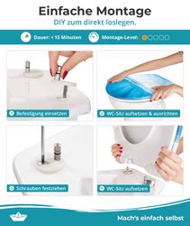 Calmwaters WC-Sitz Motiv Original, Motiv Meeresglanz, günstig online kaufen