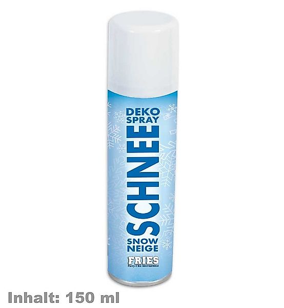 Fries Fensterdekoration Schneespray 150ml Dekoration Weihnachten Kunstschne günstig online kaufen