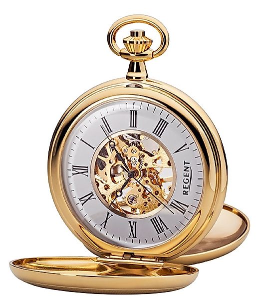 Regent Taschenuhr P-701, Uhrwerk skelettiert günstig online kaufen