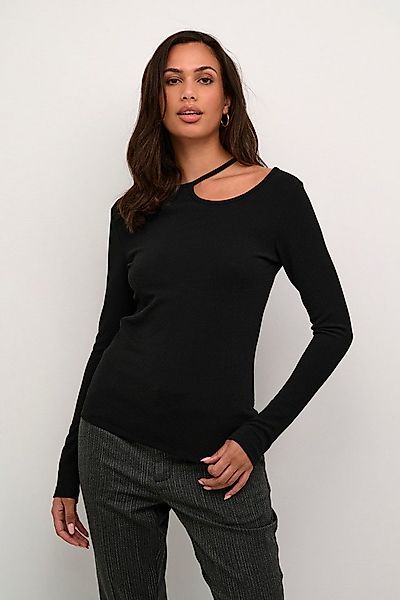 KAFFE Langarmbluse Langarm-Bluse KAmerikka günstig online kaufen