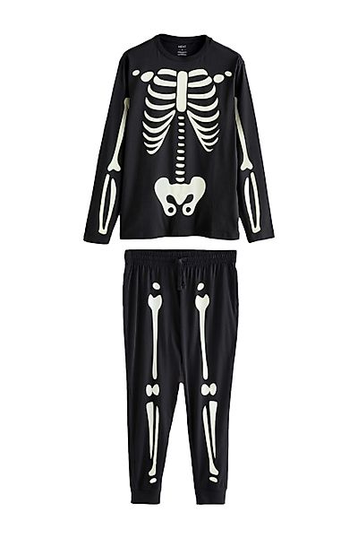 Next Pyjama Langärmeliger Schlafanzug Halloween-Gespenst (2 günstig online kaufen