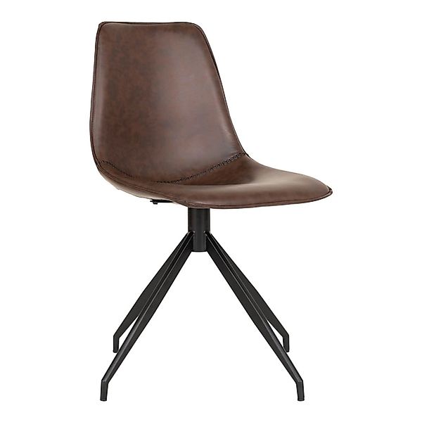 ebuy24 Monaco Esszimmerstuhl PU Kunstleder Braun günstig online kaufen