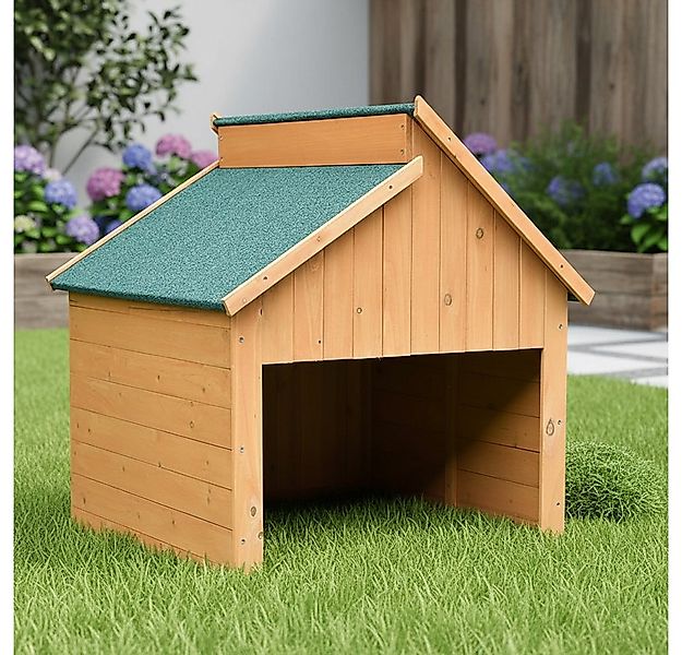 Melko Mähroboter-Garage Mähroboter Garagendach Rasenroboter Carport Holz Ra günstig online kaufen