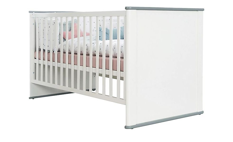 Kombi-Kinderbett - weiß - 78 cm - 82,5 cm - Baby > Babymöbel > Babybetten - günstig online kaufen