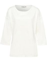Rundhals-Shirt Gurli Green Cotton weiss günstig online kaufen