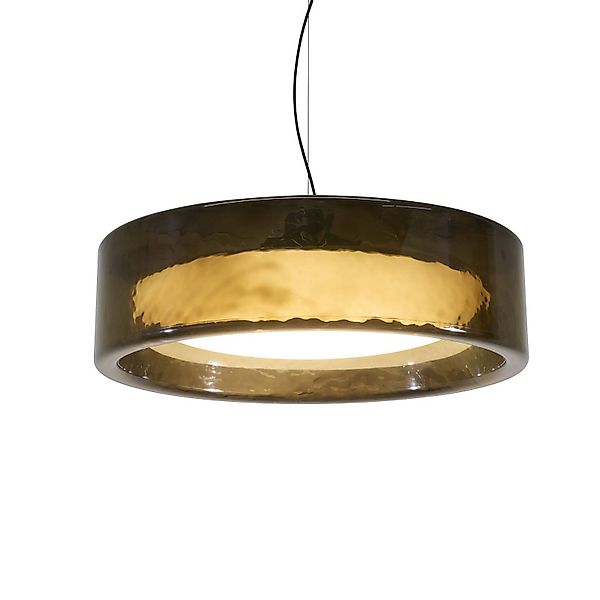 MARSET LED-Hängelampe Ringo, Ø 90 cm, rauchgrau dunkel günstig online kaufen