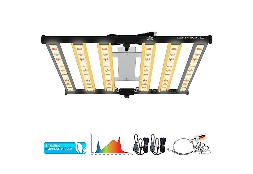 THE HOOKAH Pflanzenlampe SAMSUNG GrowLampe Lampe LED Light Vollspektrum UV+ günstig online kaufen