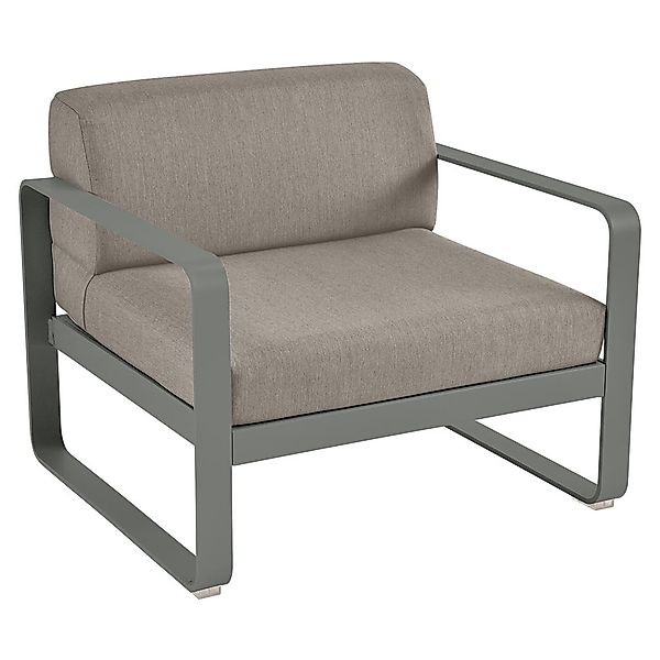 Bellevie Lounge-Sessel Outdoor 48 Rosmarin B8 Taupegrau günstig online kaufen